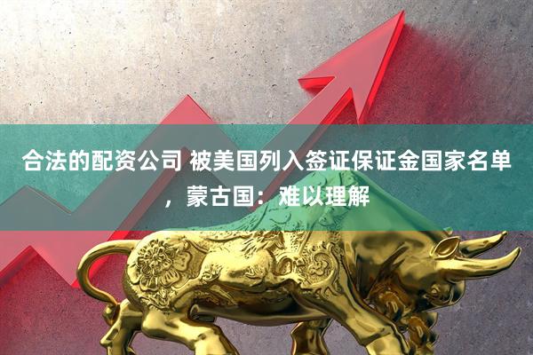 合法的配资公司 被美国列入签证保证金国家名单，蒙古国：难以理解